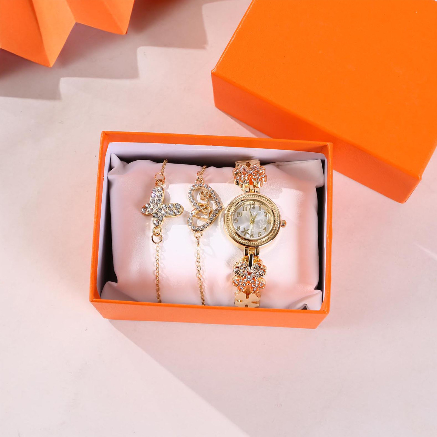 Style 1 (watch+bracelet*2+gift box)