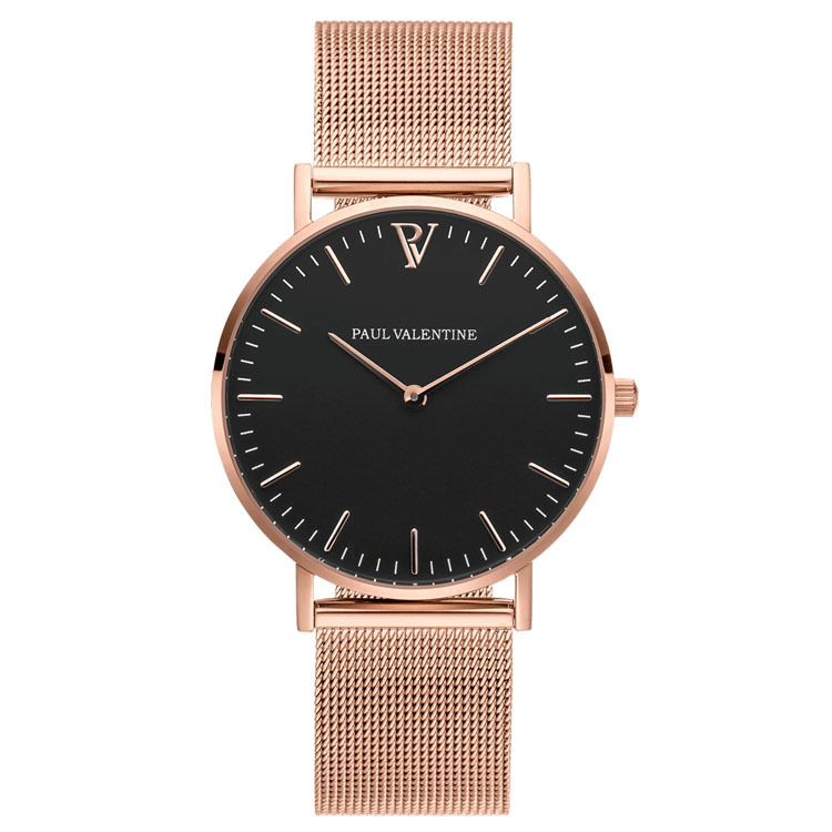 Rose gold Black Face rose gold net
