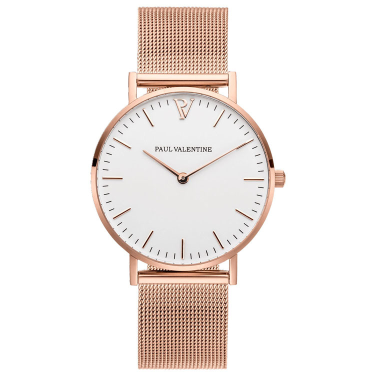 Rose gold white surface rose gold net