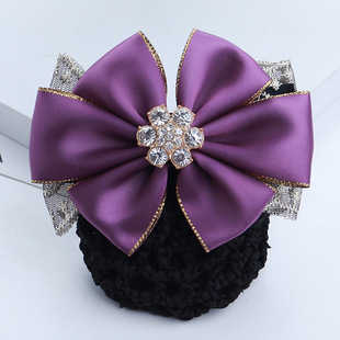 Lace plum Diamond golden edge purple JF