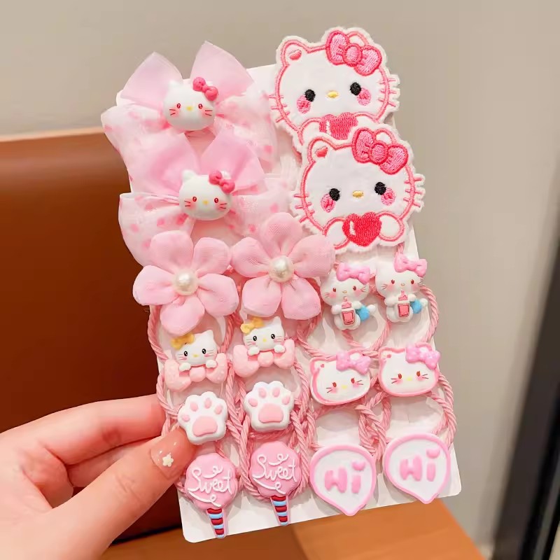 5pink KT meow 18-piece set-no paper jam